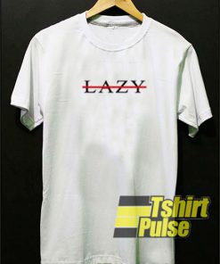 Lazy Cross Line t-shirt for men and women tshirt