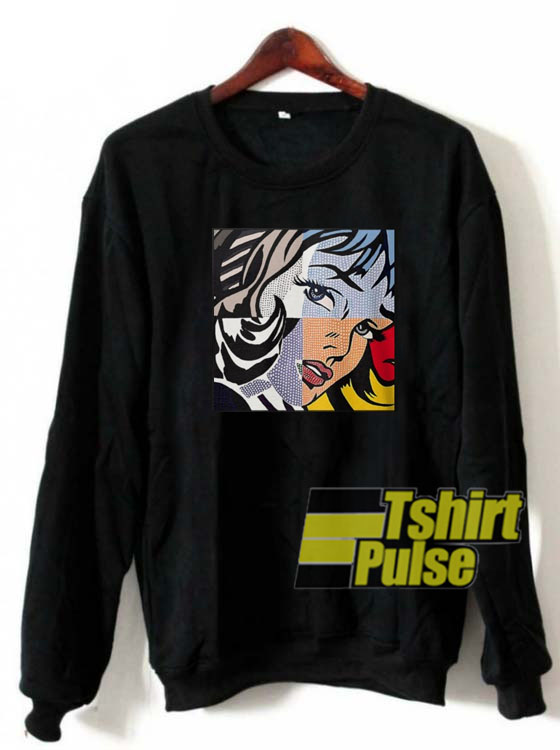 Lichtenstein's Girl sweatshirt