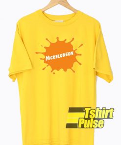 Nickelodeon logo t-shirt for men and women tshirt