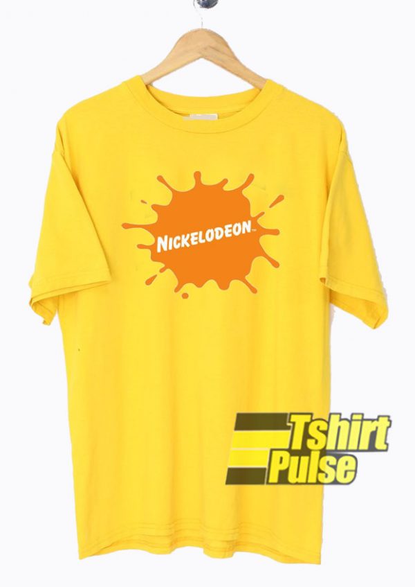 Nickelodeon logo t-shirt for men and women tshirt