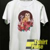 Owl Floral Eclipse t-shirt for men and women tshirt