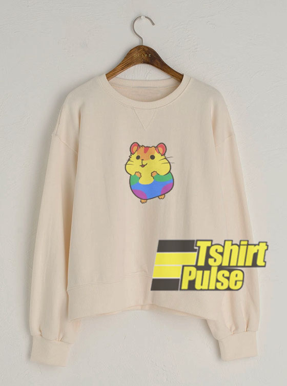 Pride Hamster sweatshirt
