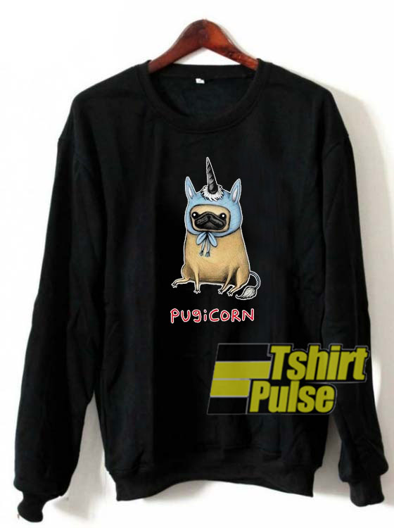 Pug Unicorn sweatshirt