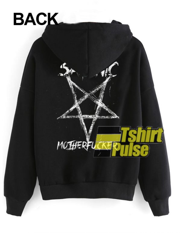 Satanic Motherfucker hooded sweatshirt clothing unisex hoodie