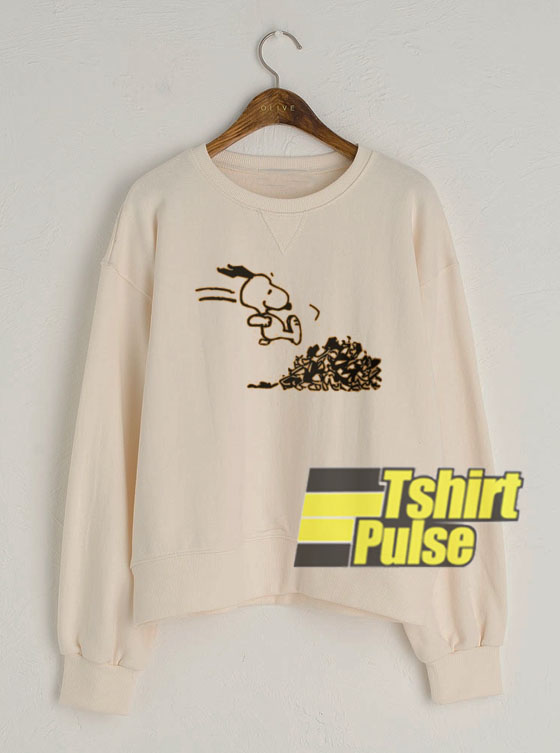 Snoopy Of Run sweatshirt