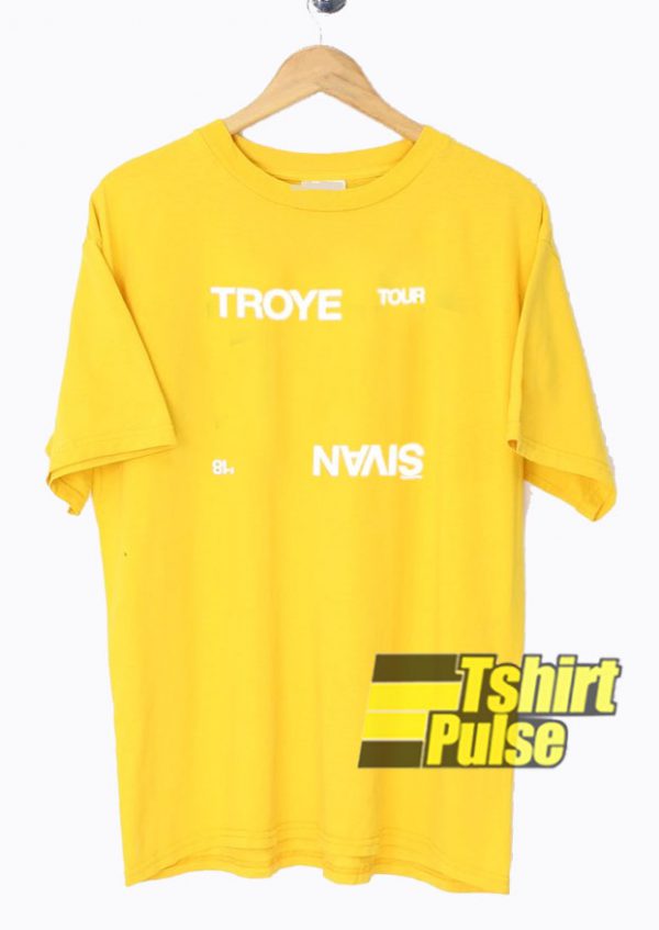 Troye Sivan '18 Tour t-shirt for men and women tshirtTroye Sivan '18 Tour t-shirt for men and women tshirt