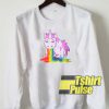 Unicorn I Puke Rainbows sweatshirt
