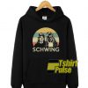 Wayne's World Schwing vintage hooded sweatshirt clothing unisex hoodie