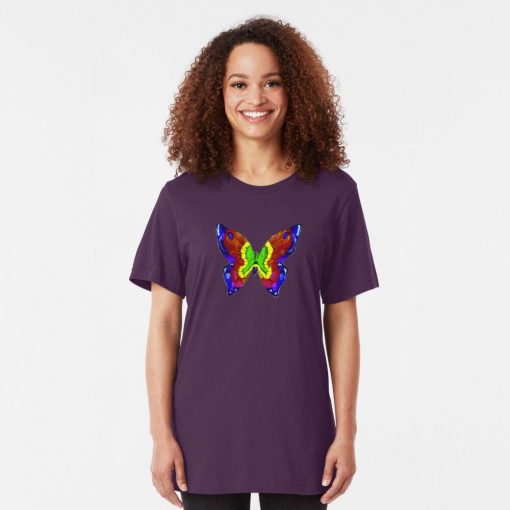 nick mason butterfly t-shirt for men and women tshirt