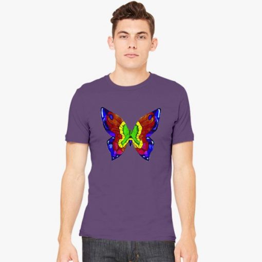 nick mason butterfly t-shirt for men and women tshirt