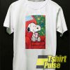 snoopy holiday christmas t-shirt for men and women tshirt