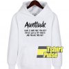 Aunttude hooded sweatshirt clothing unisex hoodie