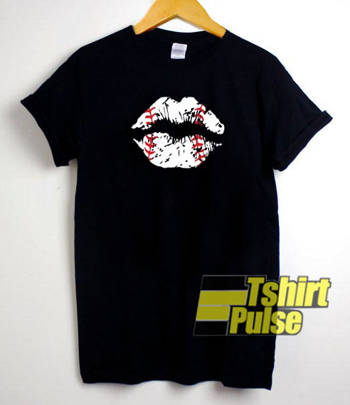 Baseball Lips t-shirt for men and women tshirt