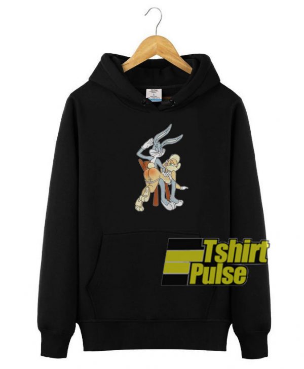 Bugs Bunny And Lola hooded sweatshirt clothing unisex hoodie