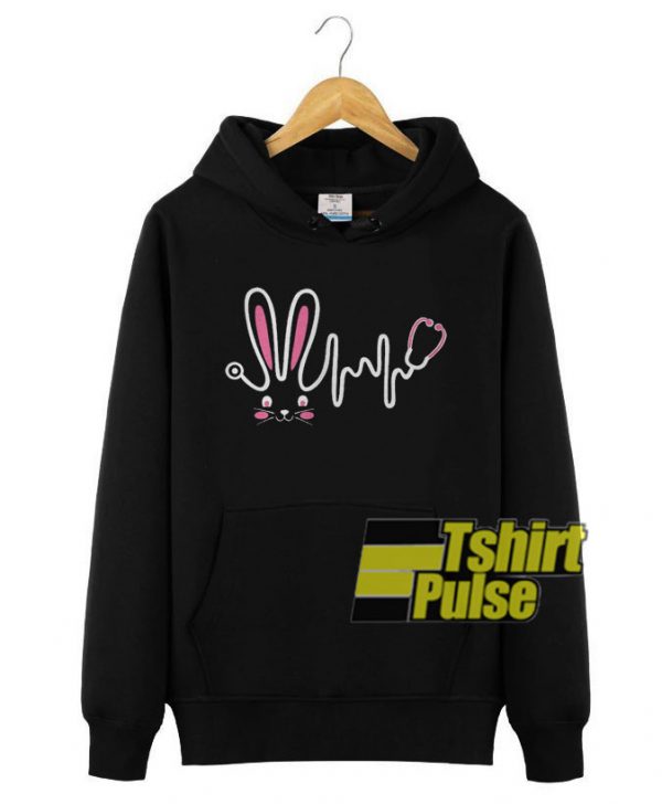 Bunny Nurse hooded sweatshirt clothing unisex hoodie