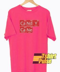 Candy Cane t-shirt for men and women tshirt
