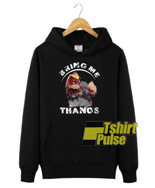 Cat Bring Me Thanos hooded sweatshirt clothing unisex hoodie