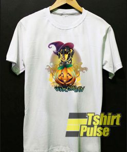 Dachshund and pumpkin Halloween t-shirt for men and women tshirt