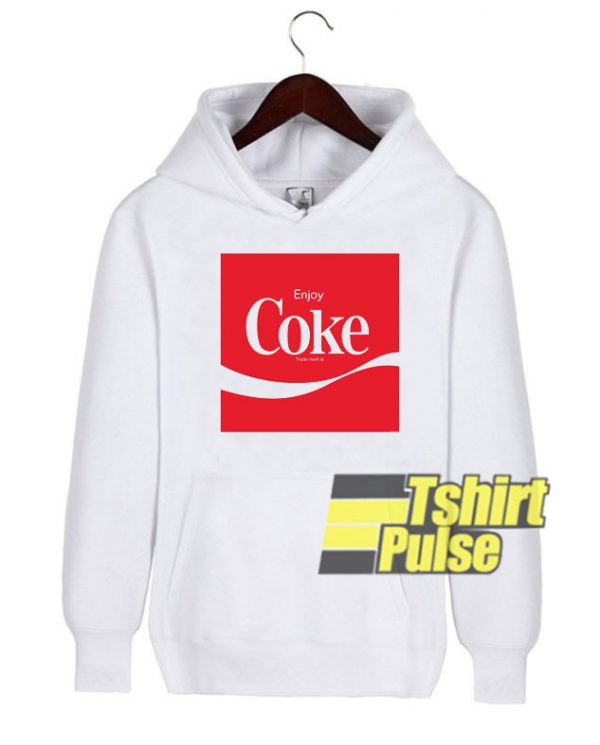 Enjoy Coke hooded sweatshirt clothing unisex hoodie