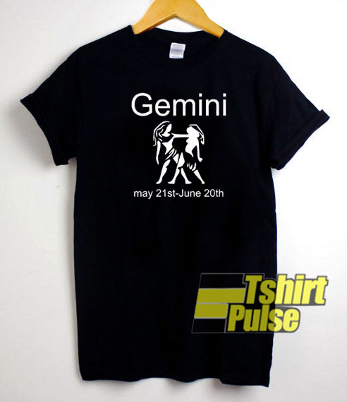 Gemini Zodiac t-shirt for men and women tshirt
