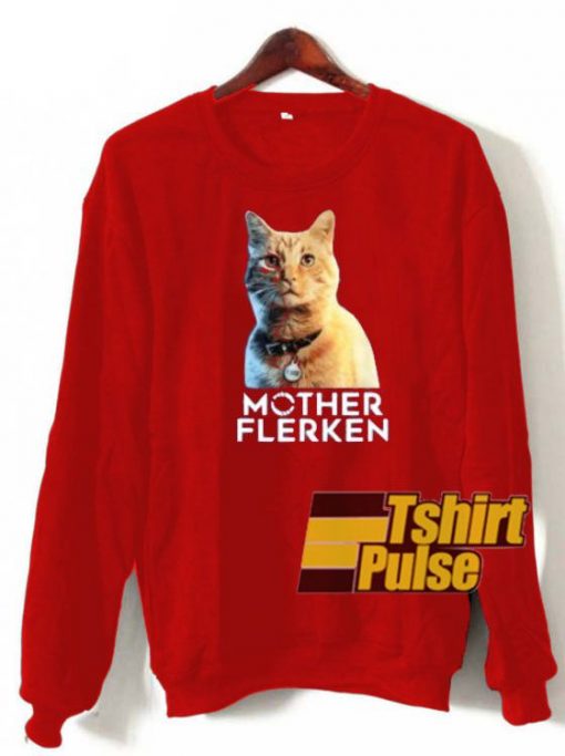 Goose The Flerken Cat sweatshirt