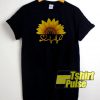 Heart Phone Nurse Sunflower t-shirt for men and women tshirt