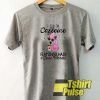 I Run On Caffeine Flamingo t-shirt for men and women tshirt