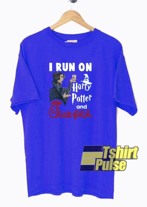 I Run On Harry Potter And Chick t-shirt for men and women tshirt