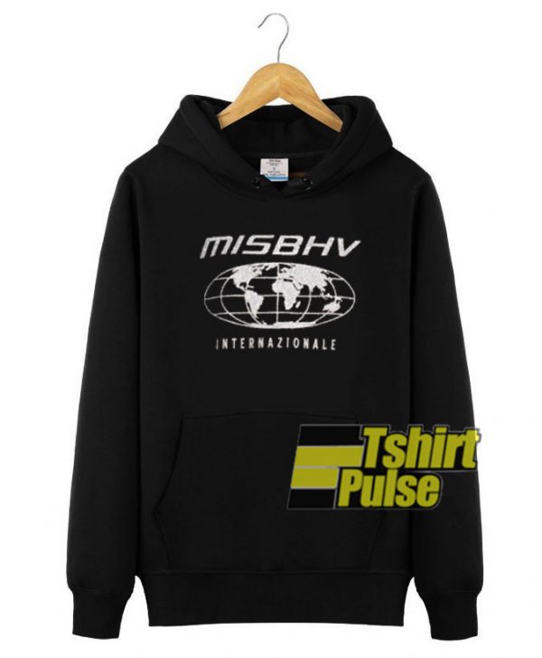 MISBHV Black Internazionale hooded sweatshirt clothing unisex hoodie
