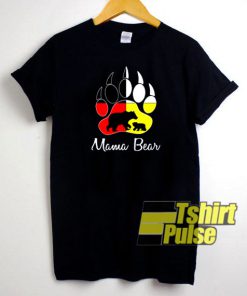 Mama bear paw t-shirt for men and women tshirt