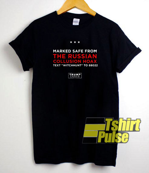 Marked Safe From Russian shirt