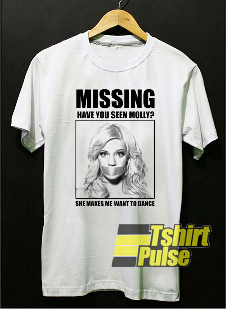 Missing Molly t-shirt for men and women tshirt