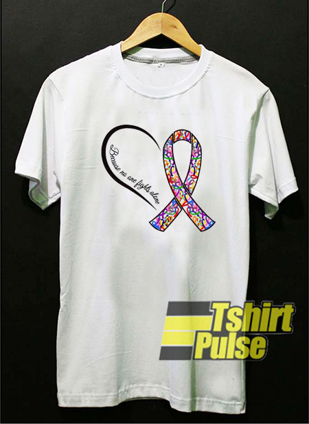 Multicolor Ribbon t-shirt for men and women tshirt