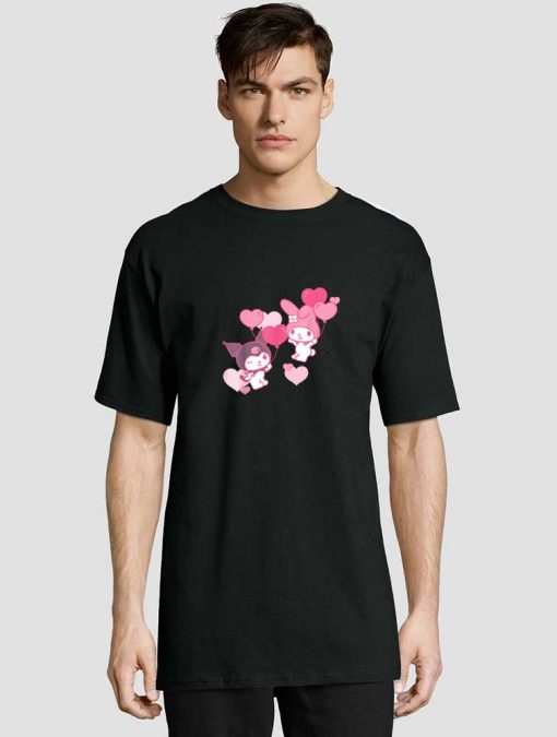 My Melody and Kuromi t-shirt for men and women tshirt