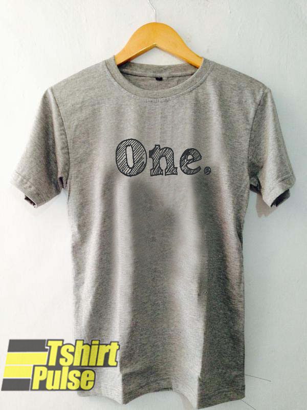 One t-shirt for men and women tshirt
