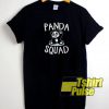 Panda Squad t-shirt for men and women tshirt