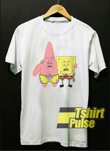 Patrick Beavis Sponge Bob Butthead t-shirt for men and women tshirt