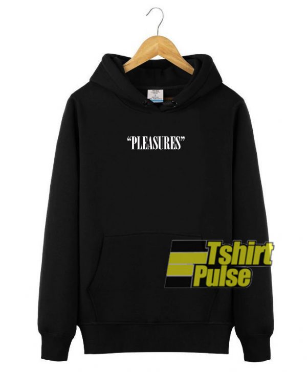 Pleasures Black hooded sweatshirt clothing unisex hoodie