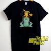 Pokemon and Bulbasaur t-shirt for men and women tshirt