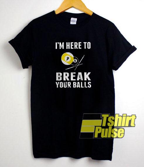 Pool Billiards t-shirt for men and women tshirt