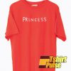 Princess Printed t-shirt for men and women tshirt