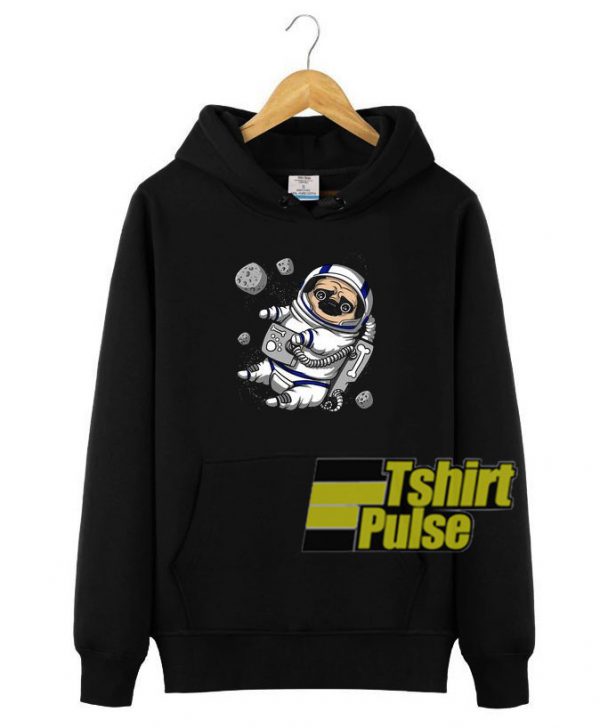Pug Astronaut hooded sweatshirt clothing unisex hoodie