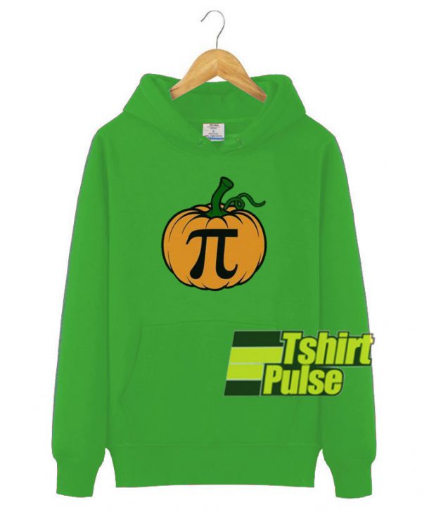Pumpkin Pi hooded sweatshirt clothing unisex hoodie