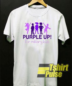 Purple Up t-shirt for men and women tshirt