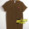 Rose Brown t-shirt for men and women tshirt