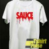 Sauce White t-shirt for men and women tshirt