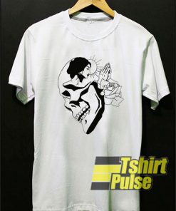 Skull Girl And Sunshine t-shirt for men and women tshirt