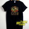 Sloth hiking team t-shirt for men and women tshirt