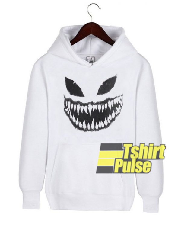 Smiley Horror Face hooded sweatshirt clothing unisex hoodie