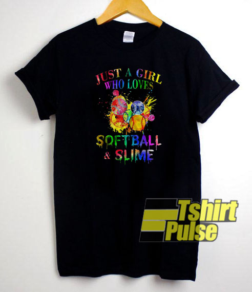 Softball And Slime t-shirt for men and women tshirt